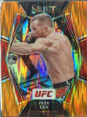 Petr Yan 2022 Panini Select UFC Premier Level #103 Orange Flash