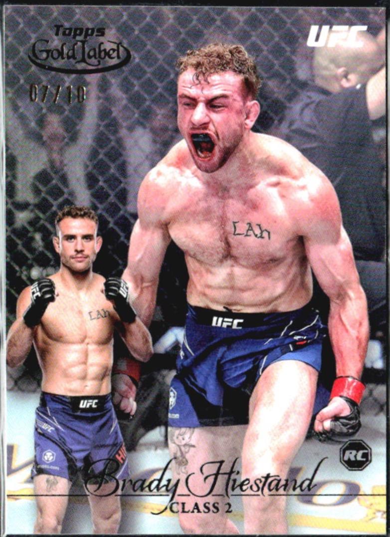 Brady Hiestand 2024 Topps Gold Label UFC Base Class II #32 Green