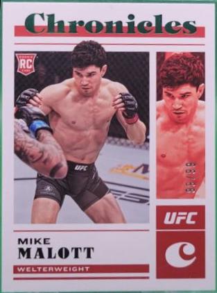 Mike Malott 2023 Panini Chronicles UFC Base Chronicles #72 Green