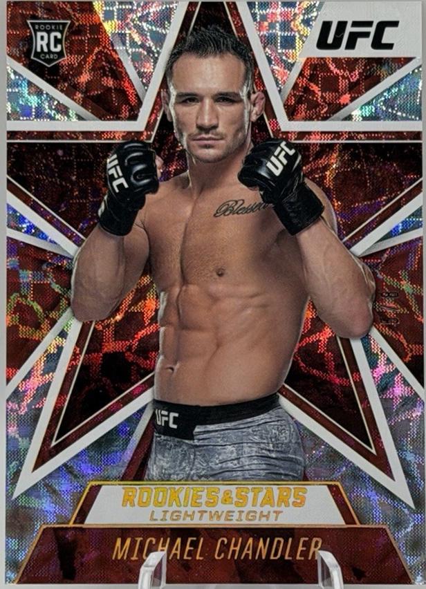Michael Chandler 2021 Panini Chronicles UFC Base Rookies and Stars #83 Asia Gold