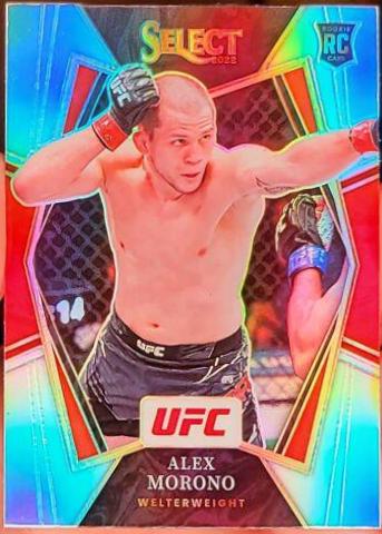 Alex Morono 2022 Panini Select UFC Premier Level #200 Silver