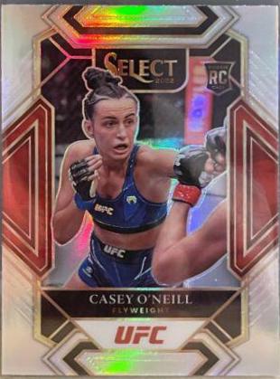 Casey O'Neill 2022 Panini Select UFC Mezzanine #311 Silver