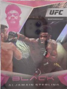 Aljamain Sterling 2021 Panini Chronicles UFC Base Black #113 Pink