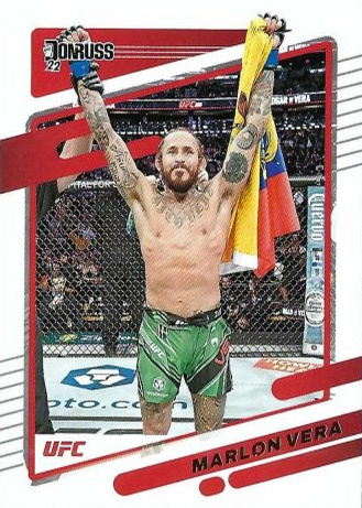 Marlon Vera 2022 Panini Donruss UFC Base #148 Silver
