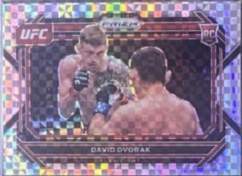 David Dvorak 2023 Panini Prizm UFC Base #70 Lucky Envelopes