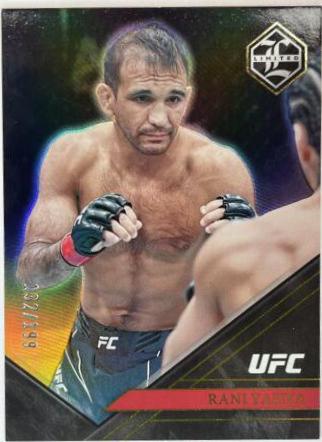 Rani Yahya 2023 Panini Chronicles UFC Base Limited #202 Orange