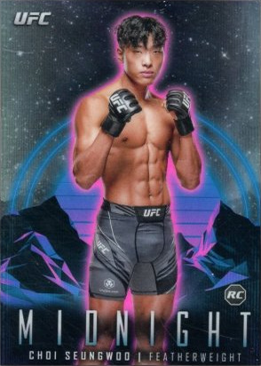 SeungWoo Choi 2024 Topps Midnight UFC Base #79 Twilight