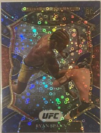 Ryan Spann 2021 Panini Select UFC Concourse #31 Blue Disco