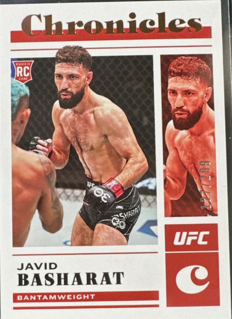 Javid Basharat 2023 Panini Chronicles UFC Base Chronicles #84 Bronze