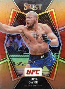 Ciryl Gane 2022 Panini Select UFC Premier Level #143 Bronze