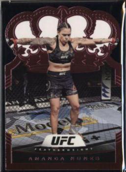 Amanda Nunes 2021 Panini Chronicles UFC Base Crown Royale #15 Pink