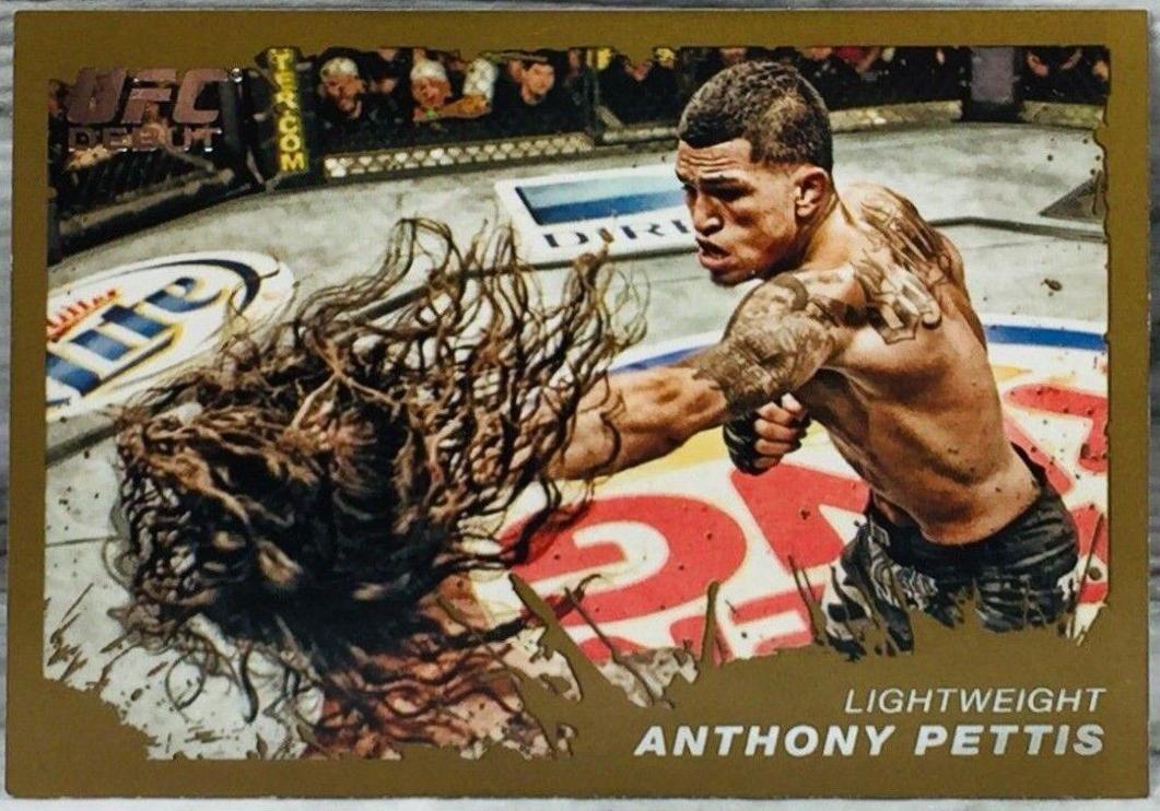 Anthony Pettis 2011 Topps UFC Moment of Truth Base #218 Gold