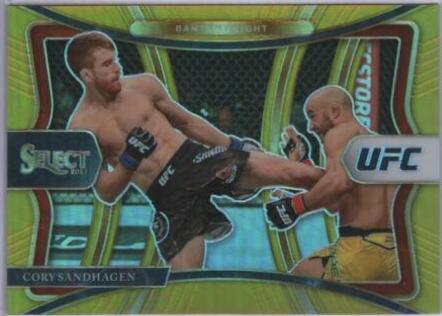 Cory Sandhagen 2021 Panini Select UFC Octagonside #204 Gold