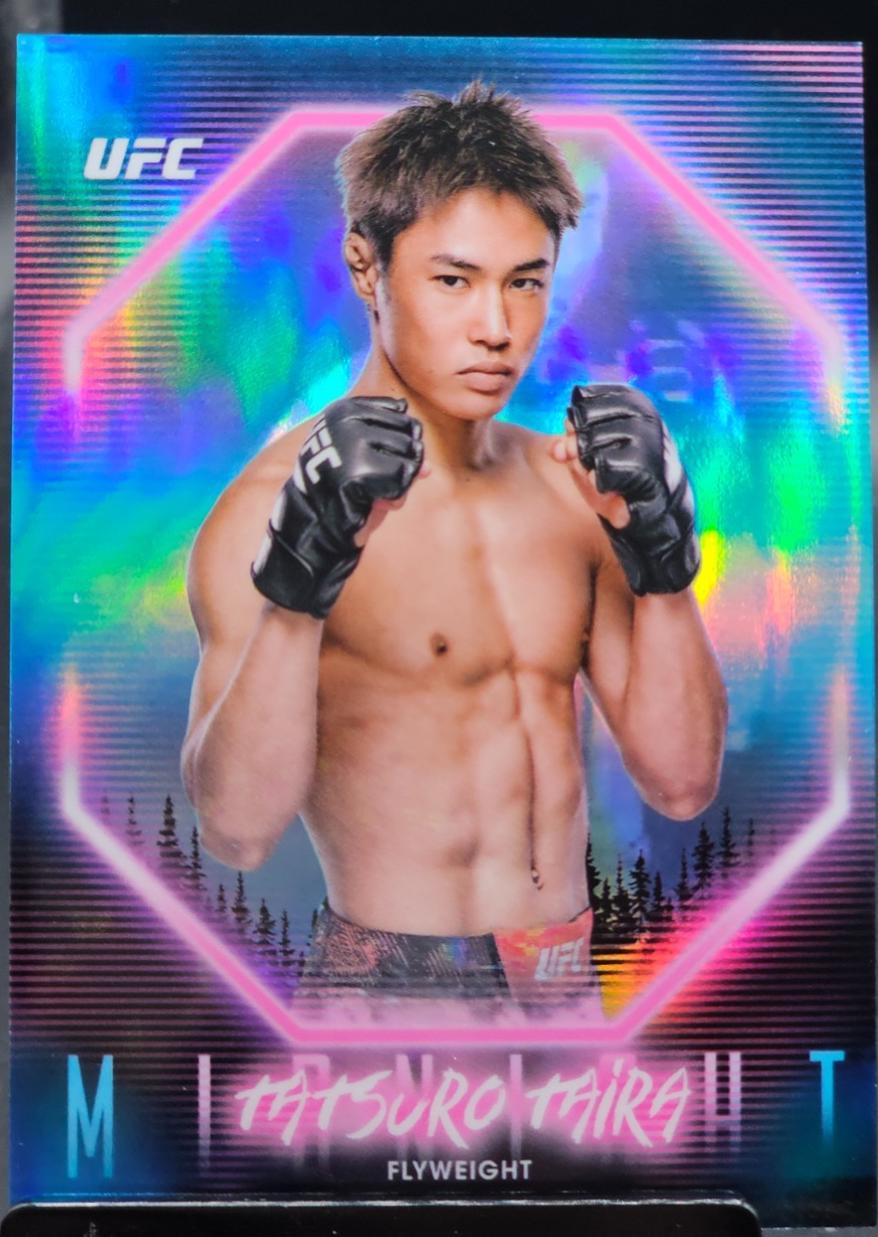 Tatsuro Taira 2025 Topps Midnight UFC Base #55 Zodiac