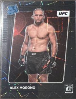 Alex Morono 2022 Panini Donruss Optic UFC Base #104 Black Velocity