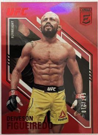 Deiveson Figueiredo 2021 Panini Chronicles UFC Base XR #181 Red