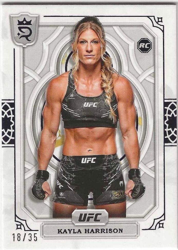 Kayla Harrison 2024 Topps Royalty UFC Base #90 Purple