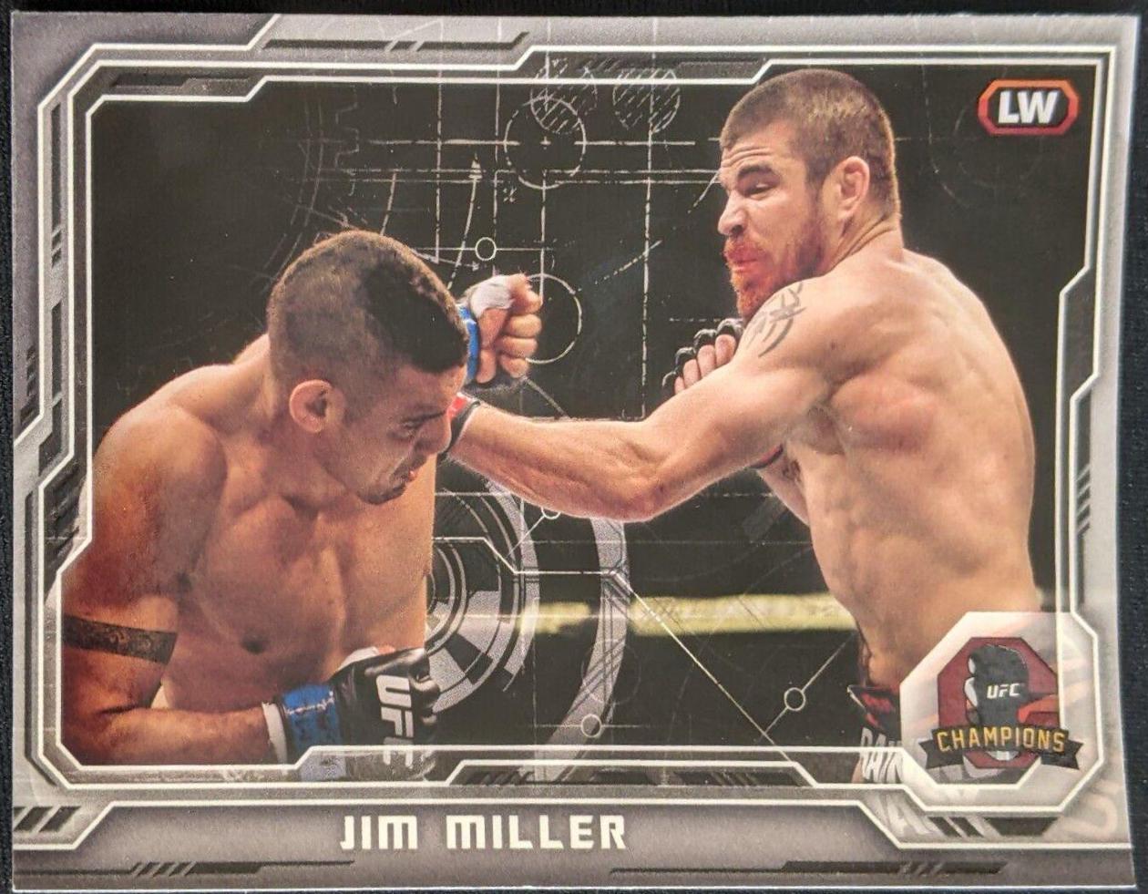 Jim Miller 2014 Topps UFC Champions Base #51 Silver