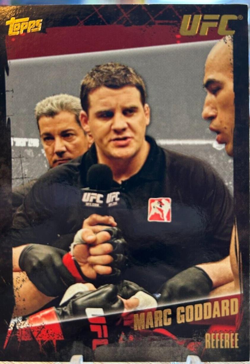 Marc Goddard 2010 Topps UFC Base #179 Gold