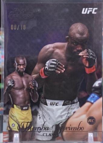 Themba Gorimbo 2024 Topps Gold Label UFC Base Class I #7 Red