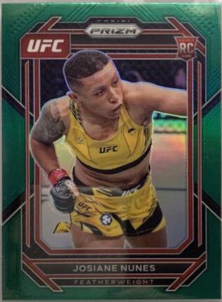 Josiane Nunes 2023 Panini Prizm UFC Base #199 Green