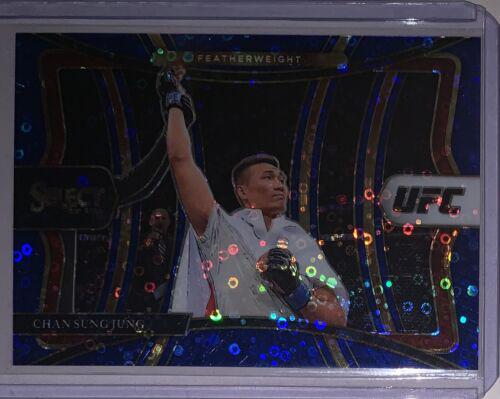 Chan Sung Jung 2021 Panini Select UFC Premier Level #172 Blue Disco