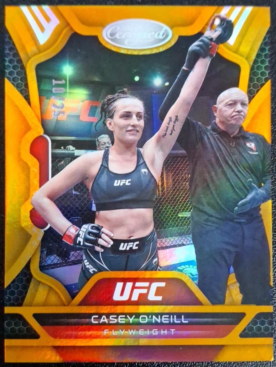 Casey O'Neill 2023 Panini Chronicles UFC Base Certified #231 Orange