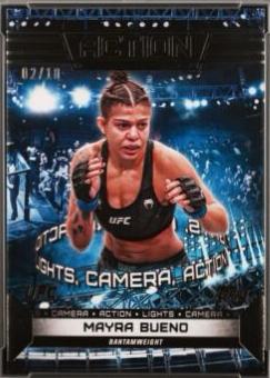 Mayra Bueno 2024 Topps Knockout UFC Action (Lights, Camera, Action) #ACT-8 Black