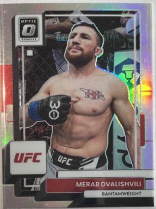 Merab Dvalishvili 2023 Panini Donruss Optic UFC Base #69 Holo