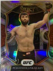Magomed Ankalaev 2021 Panini Select UFC Concourse #36 Silver