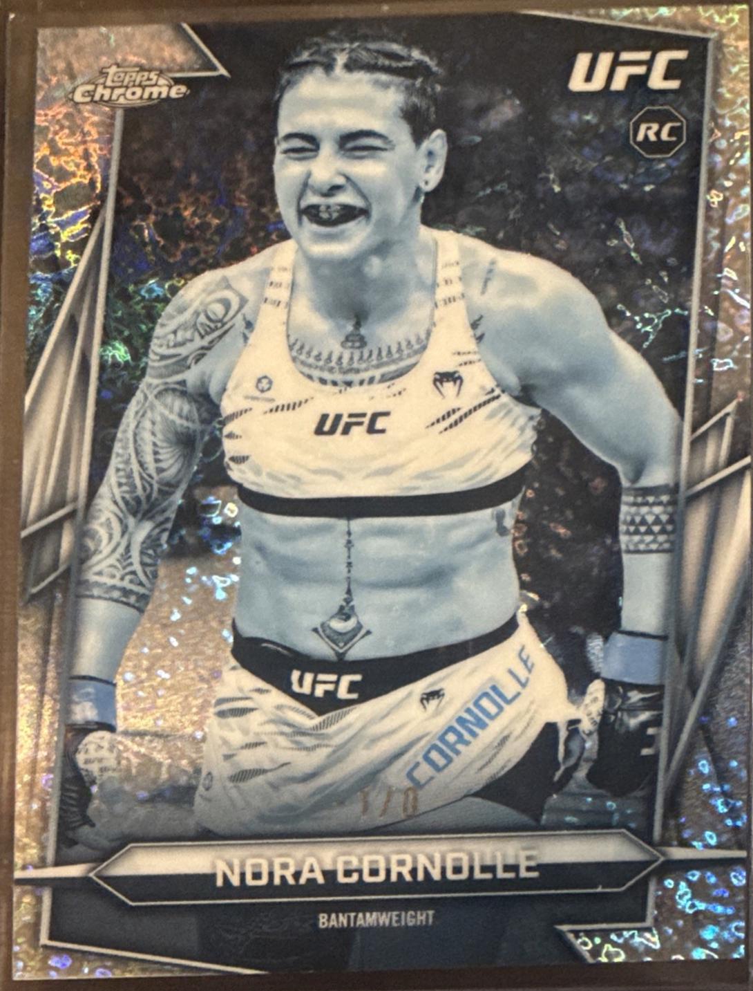 Nora Cornolle 2026 Topps Chrome UFC Base #179 Frozenfractor