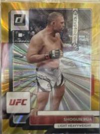Mauricio Rua 2023 Panini Donruss UFC Base #135 Gold Laser
