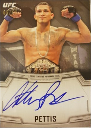 Anthony Pettis 2014 Topps UFC Knockout Autographs #KA-AP Red