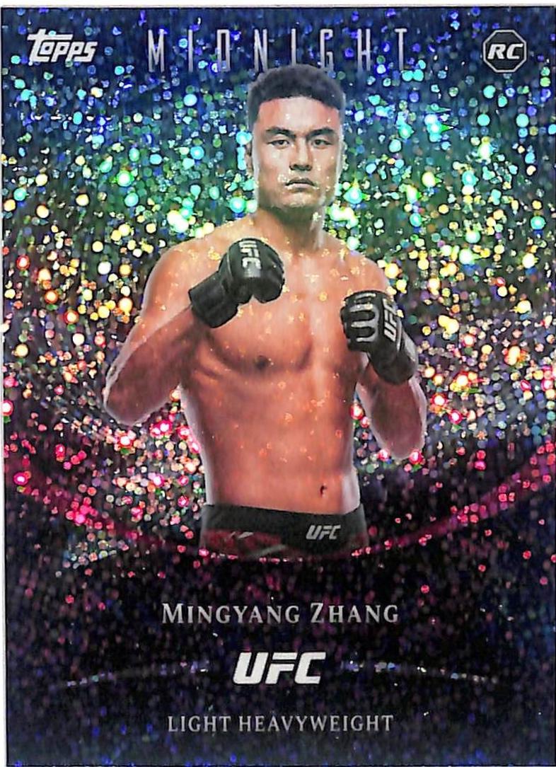 Mingyang Zhang 2026 Topps Midnight UFC Base #26 Twilight