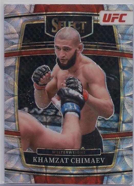 Khamzat Chimaev 2022 Panini Select UFC Concourse #39 Scope