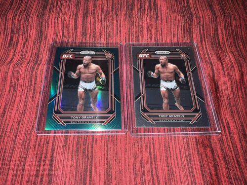 Tony Gravely 2023 Panini Prizm UFC Base #148 Green