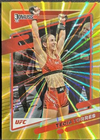 Tecia Pennington 2022 Panini Donruss UFC Base #108 Gold