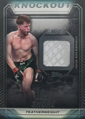 Jack Shore 2024 Topps Knockout UFC Knockout Relics #KR-JS Platinum
