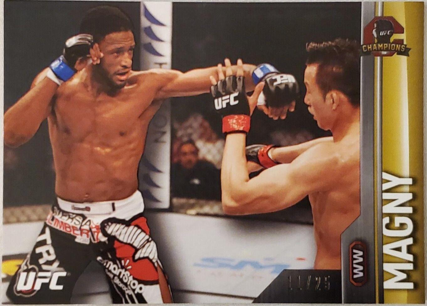 Neil Magny 2015 Topps UFC Champions Base #107 Gold