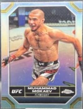 Muhammad Mokaev 2024 Topps Chrome UFC Base #144 Refractor
