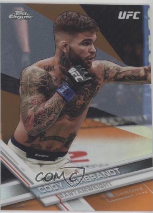 Manel Kape 2025 Topps Chrome UFC Base #58 Orange Refractor