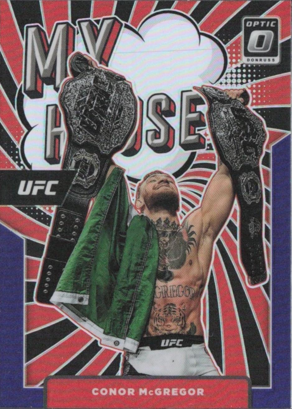 Conor McGregor 2022 Panini Donruss Optic UFC My House #2 Purple