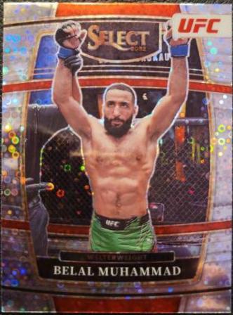 Belal Muhammad 2022 Panini Select UFC Concourse #96 Disco