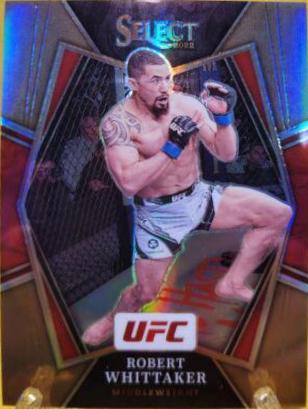 Robert Whittaker 2022 Panini Select UFC Premier Level #123 Bronze