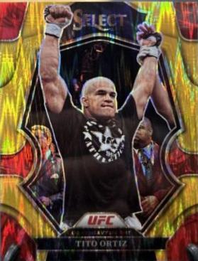 Tito Ortiz 2023 Panini Select UFC Premier Level #165 Gold