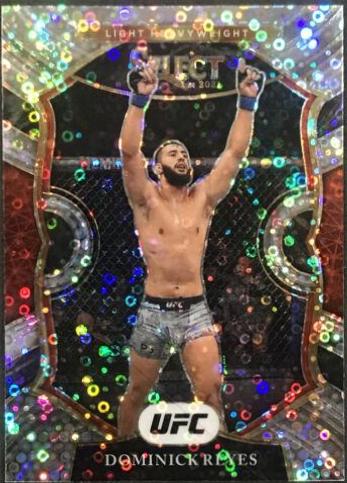 Dominick Reyes 2021 Panini Select UFC Concourse #52 Disco