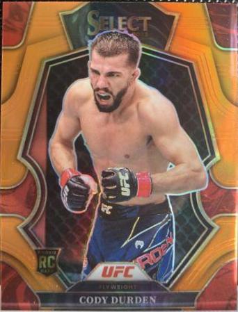Cody Durden 2023 Panini Select UFC Premier Level #190 Orange