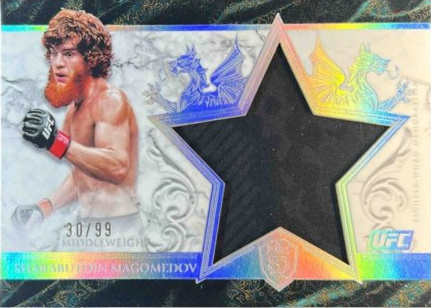 Shara Magomedov 2025 Topps Royalty UFC Star Relics #SR-SM Platinum
