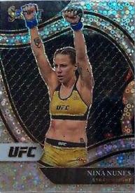 Nina Nunes 2021 Panini Select UFC Octagonside #202 Disco