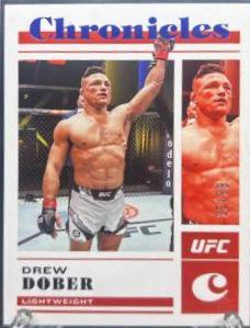 Drew Dober 2023 Panini Chronicles UFC Base Chronicles #7 Blue